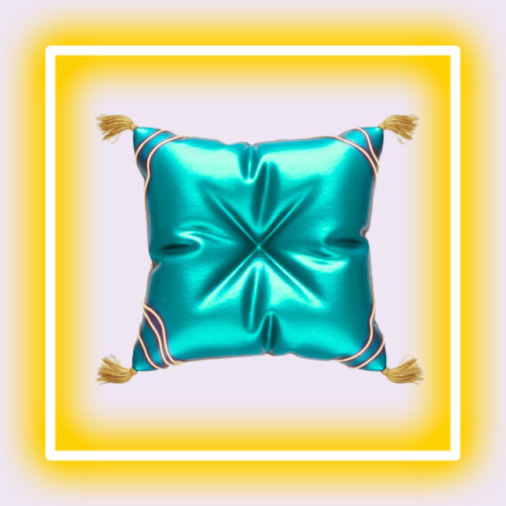turquoise-cushion